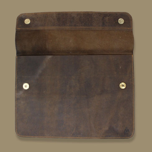 Utkarsh Oil Pullup Genuine Leather Laptop Sleeve Rank